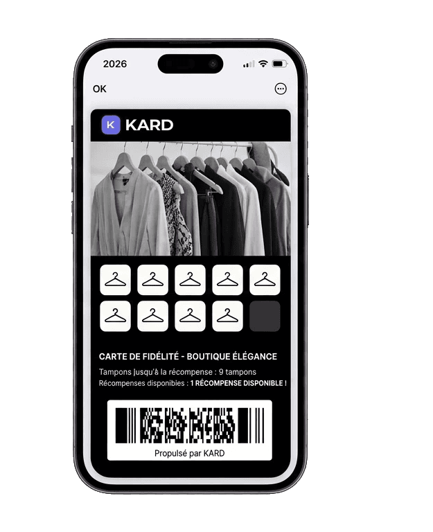 Carte KARD dans Apple Wallet